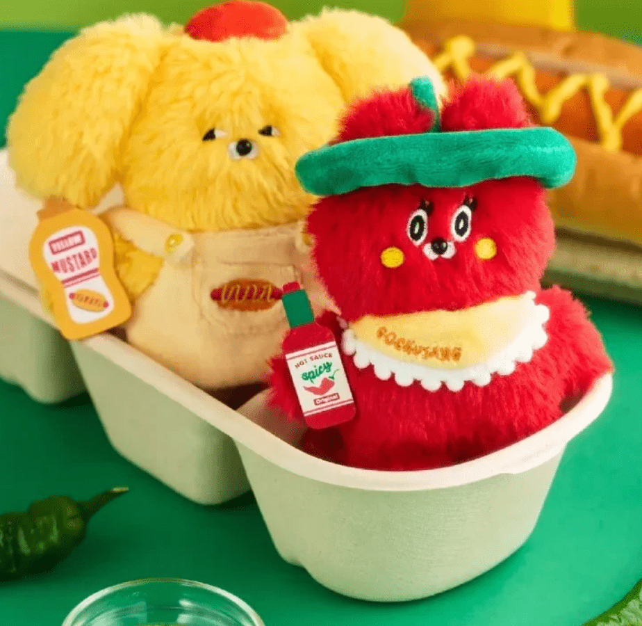 WASABI Bear Flavor Series Plush Keychain Blind Box - POP BOX