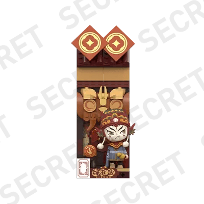 Wealthy Snake's New Year Celebration - Fortunate Hand Series Block Figures - POP BOX