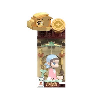 Wealthy Snake's New Year Celebration - Fortunate Hand Series Block Figures - POP BOX
