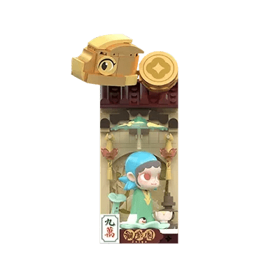 Wealthy Snake's New Year Celebration - Fortunate Hand Series Block Figures - POP BOX