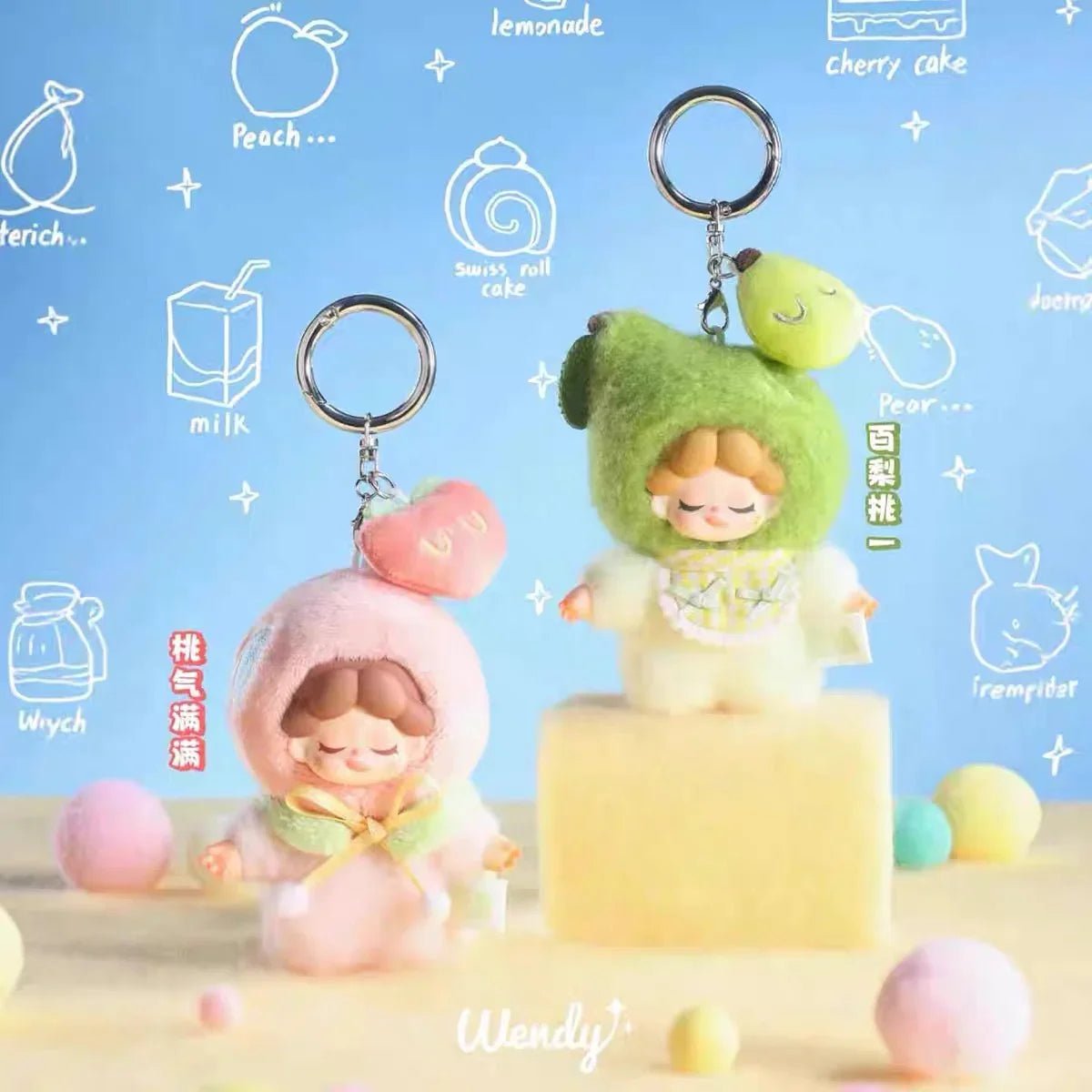 Wendy Fruity Party Series Mini Plush Dolls. Blind Box - POP BOX