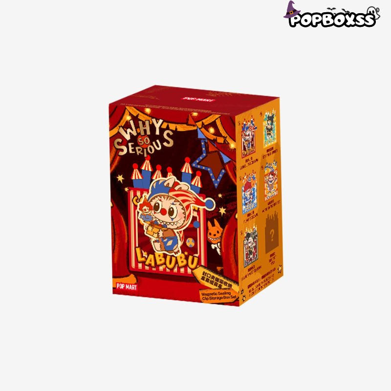 WHY SO SERIOUS Series - Magnetic Sealing Clip Storage Box Set (PRE - ORDER) - POP BOX