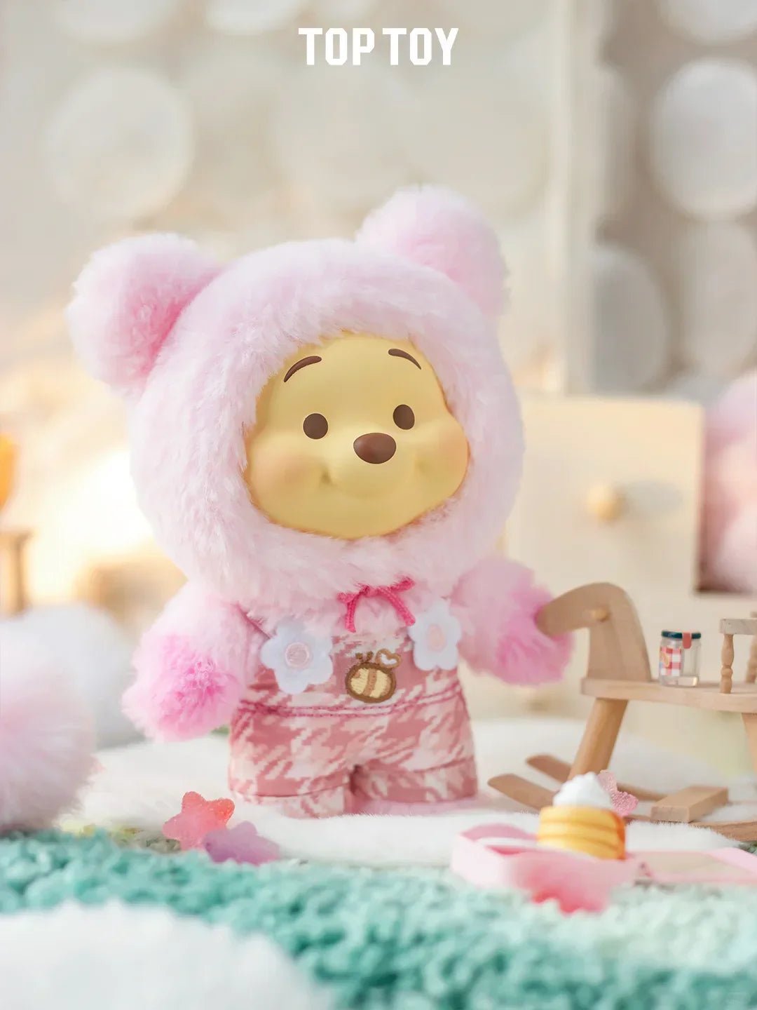 Winnie Candy Bear Series Vinyl Plush Dolls. Blind Box - POP BOX