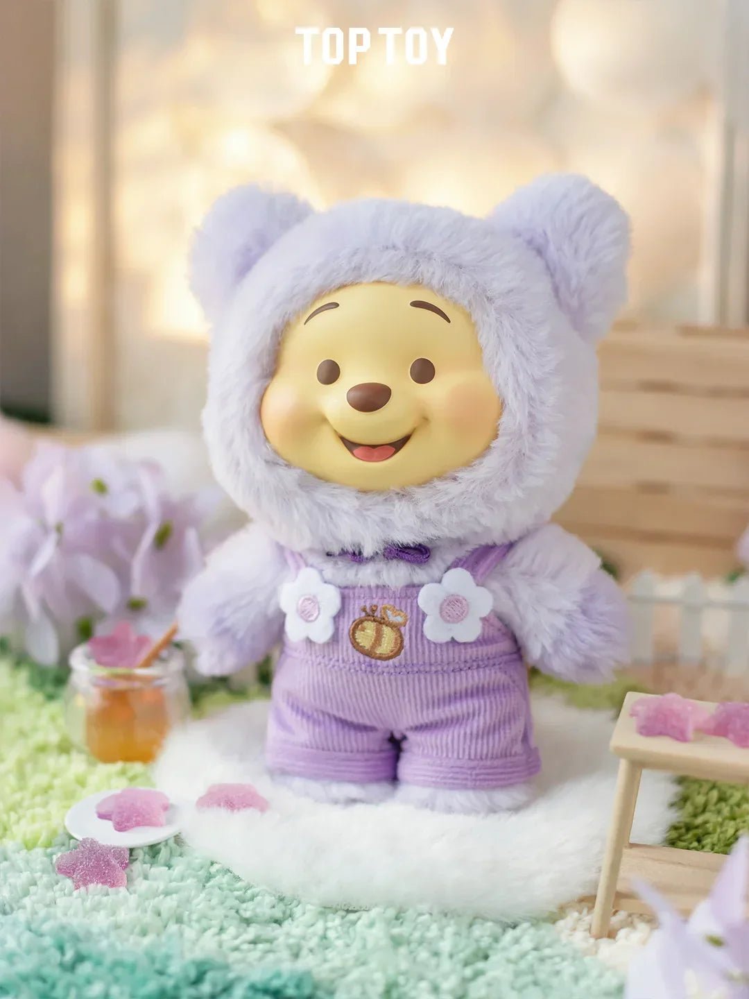 Winnie Candy Bear Series Vinyl Plush Dolls. Blind Box - POP BOX