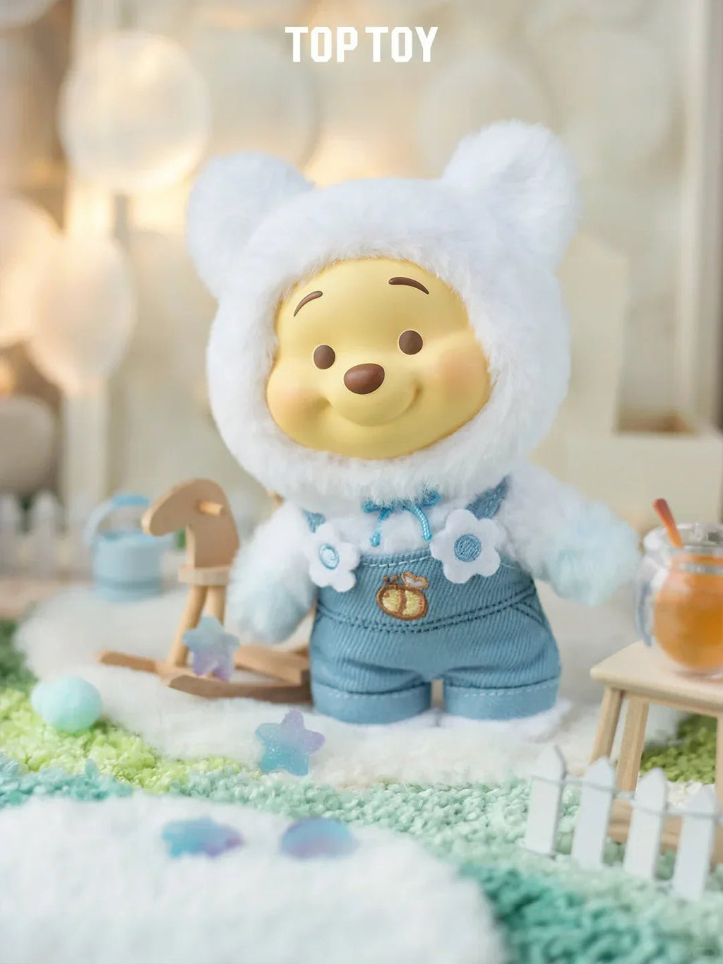 Winnie Candy Bear Series Vinyl Plush Dolls. Blind Box - POP BOX