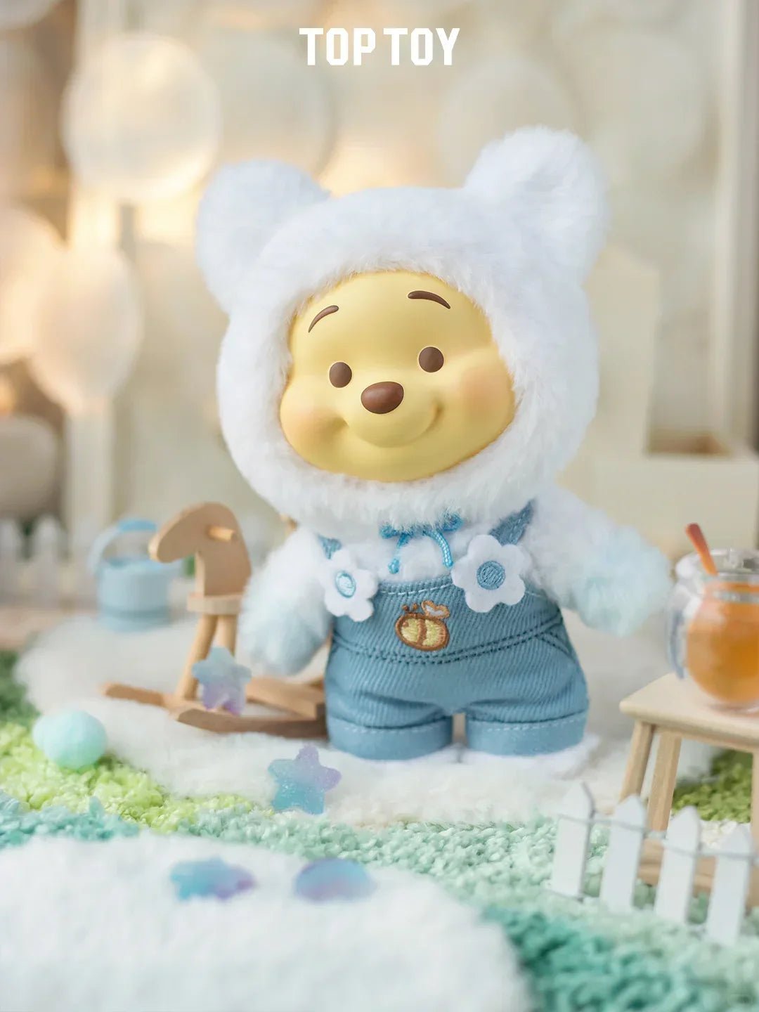 Winnie Candy Bear Series Vinyl Plush Dolls. Blind Box - POP BOX