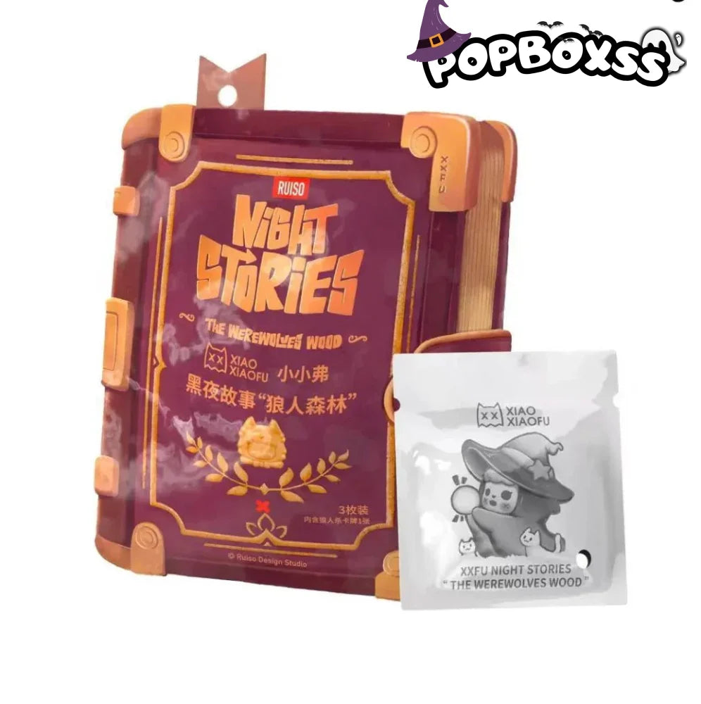 XXFU Xiaoxiaofu Night Stories The Werewolevs Wood Series Mini Beans, Blind Bag - POP BOX