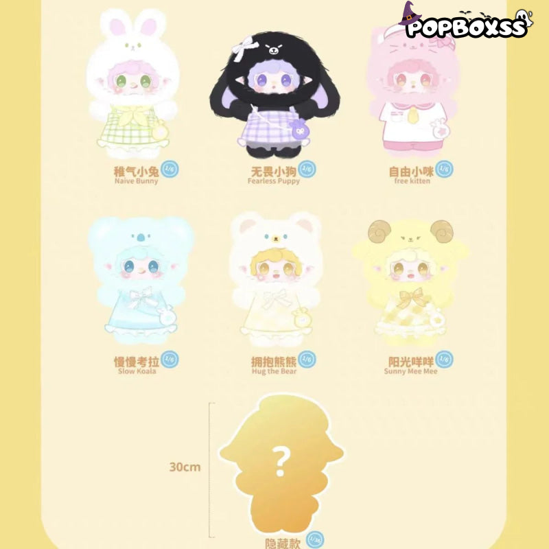 Yooki 400% - V2 Dream Pocket Vinyl Plush Dolls. Blind Box - POP BOX