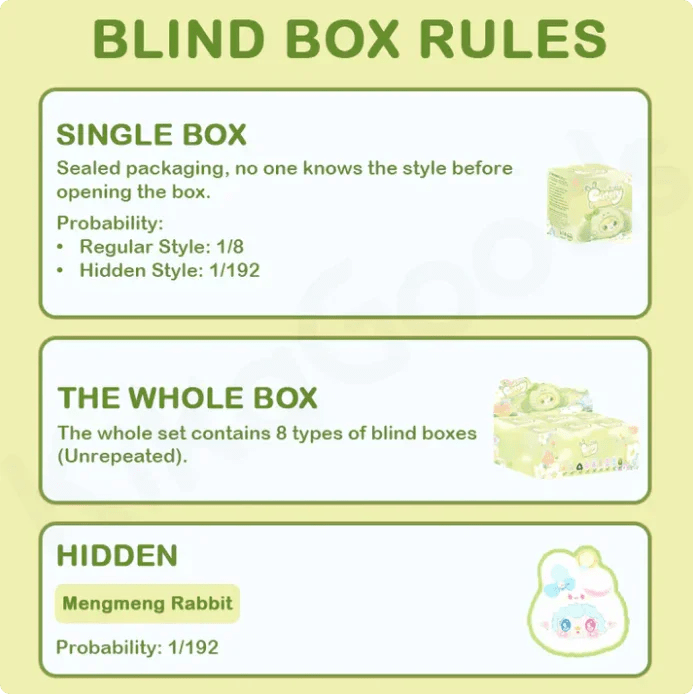 Yooki Cutely Rabbit Series Plush Blind Box - POP BOX