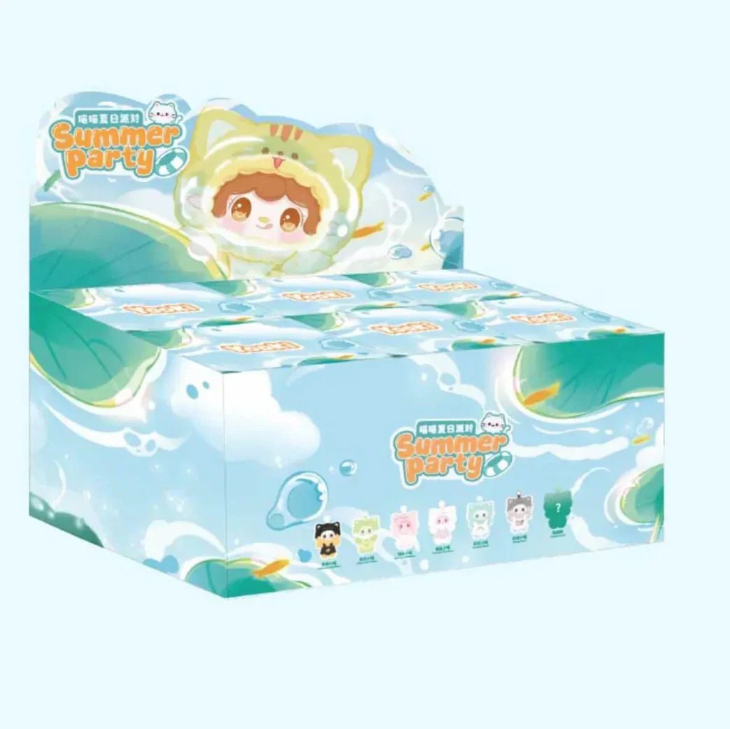 Yooki Meow Meow Summer Party Series Plush Dolls, Blind Box - POP BOX