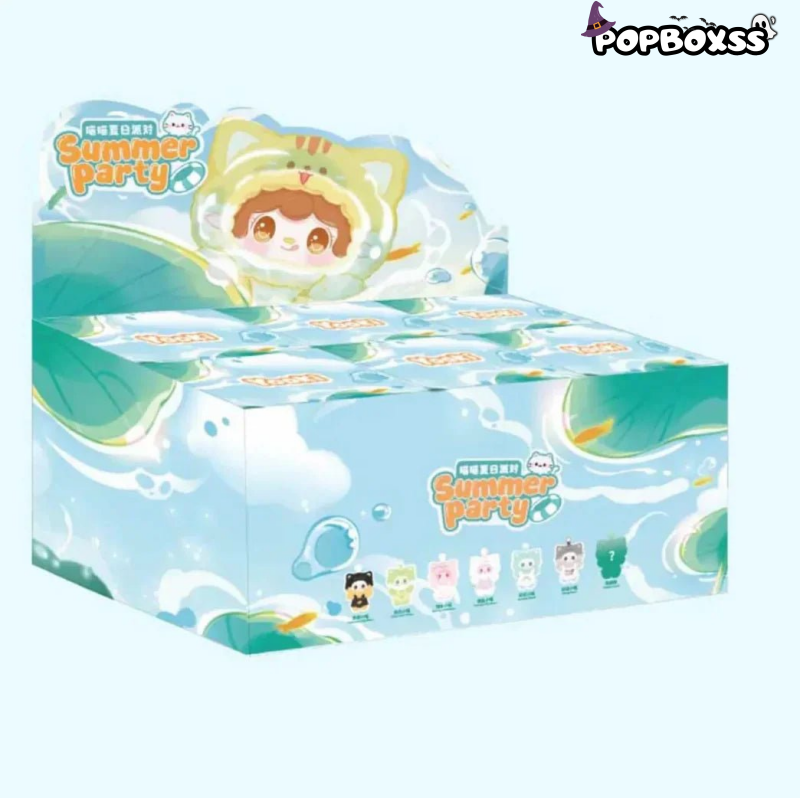 Yooki Meow Meow Summer Party Series Plush Dolls, Blind Box - POP BOX