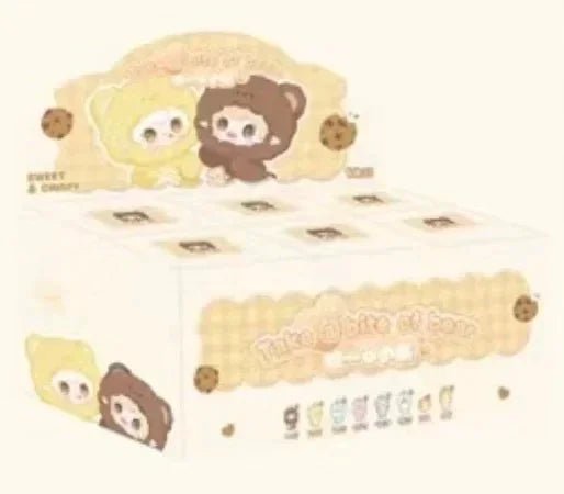Yooki V4 Take a Bite Of Bear Series Plush Dolls. Blind Box - POP BOX