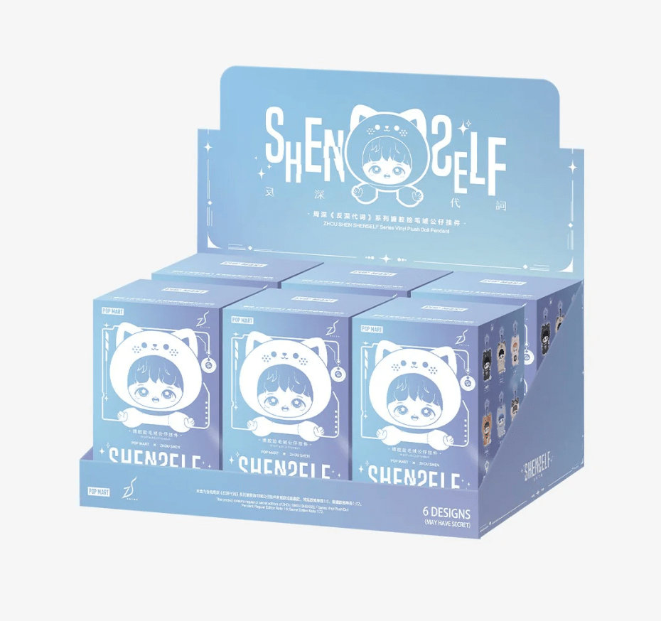 ZHOU SHEN SHENSELF Series Vinyl Plush Doll Pendant, Blind Box - POP BOX
