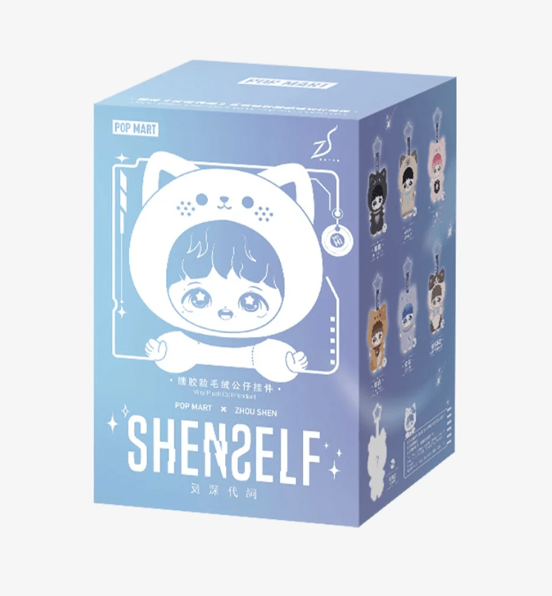 ZHOU SHEN SHENSELF Series Vinyl Plush Doll Pendant, Blind Box - POP BOX