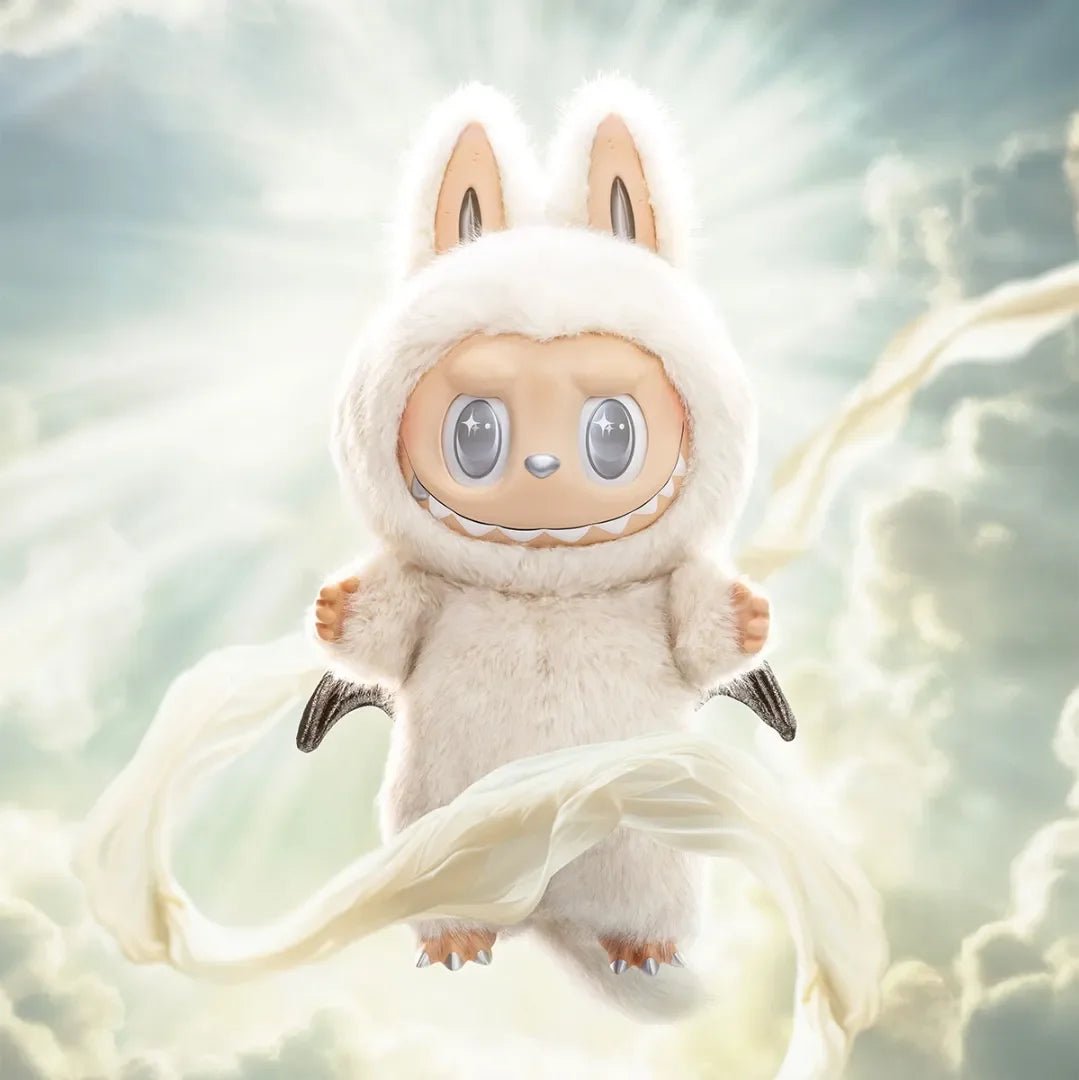 ZIMOMO THE MONSTERS V2 - ANGEL IN CLOUDS Vinyl Face Doll - POP BOX