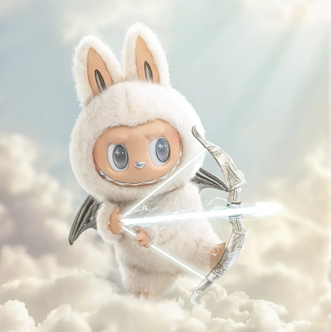ZIMOMO THE MONSTERS V2 - ANGEL IN CLOUDS Vinyl Face Doll - POP BOX