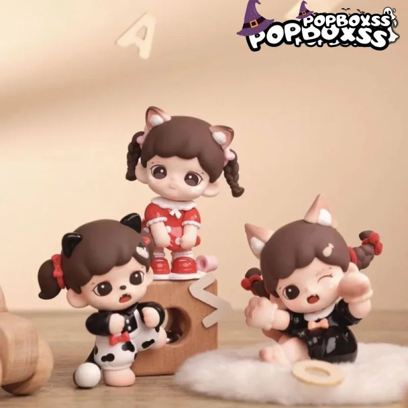 Zoraa Meow Cat Face Mini Series Figures Blind Box - POP BOX