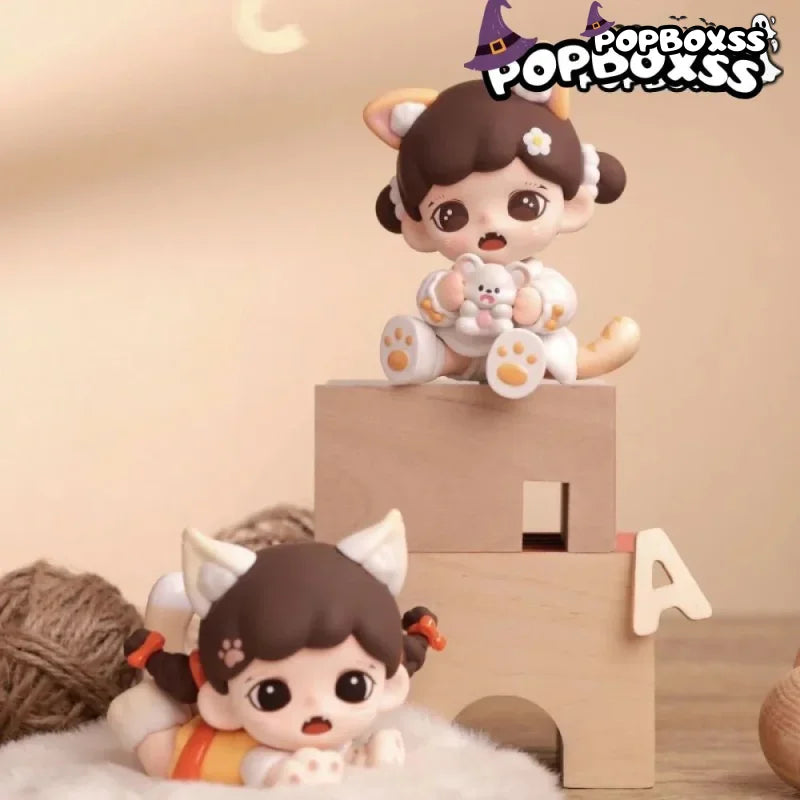 Zoraa Meow Cat Face Mini Series Figures Blind Box - POP BOX
