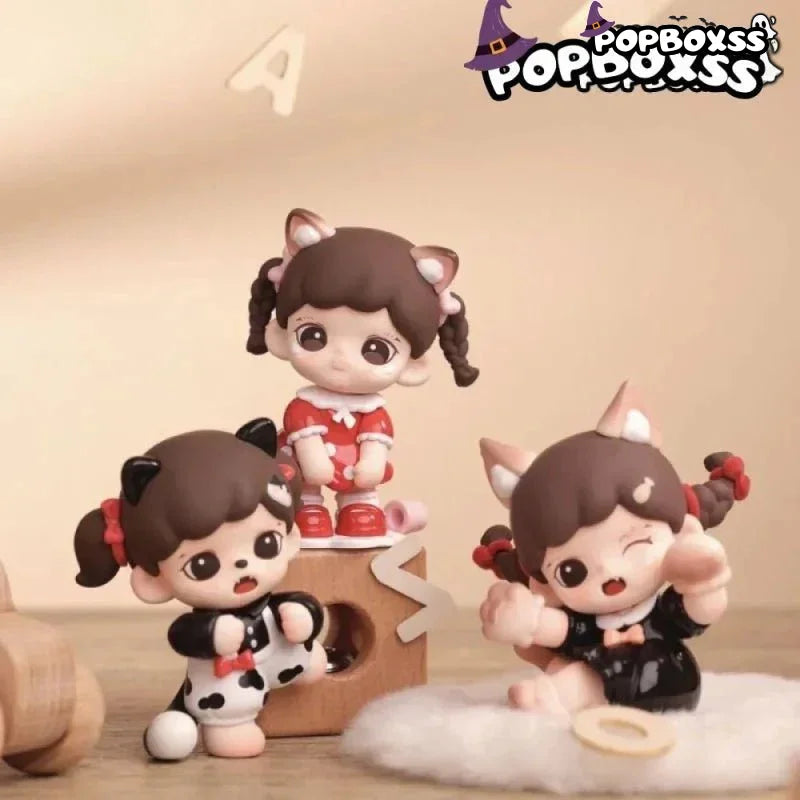 Zoraa Meow Cat Face Mini Series Figures Blind Box - POP BOX