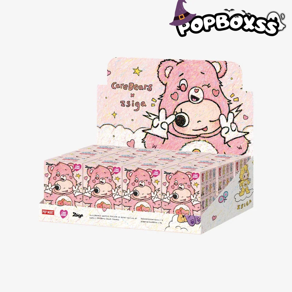 Zsiga × Care Bears Series Figures Blind Box (PRE-ORDER) 1 SET (12 BOXES)