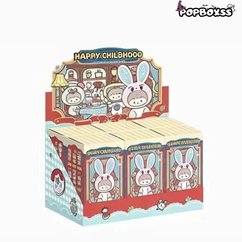 Zzoton Happy Childhood Series Plush Dolls. Blind Box - POP BOX