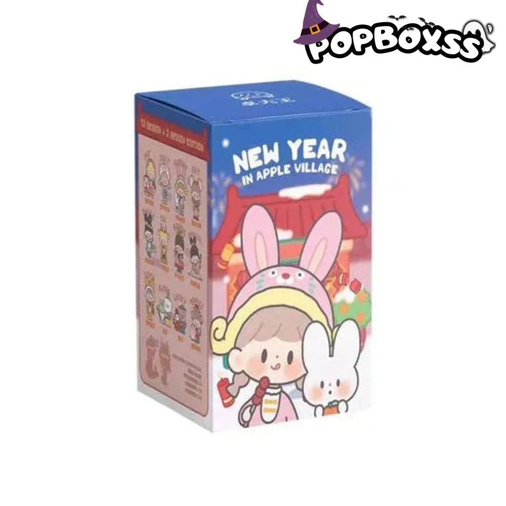 zZoton New Year In Apple Village Series Figures. Blind Box - POP BOX