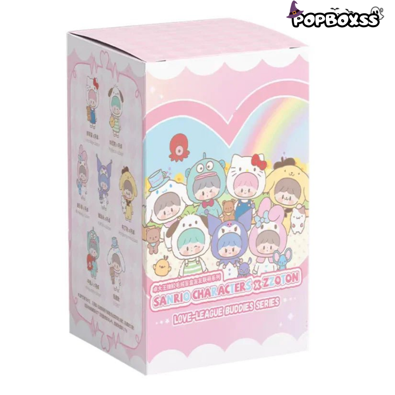 zZoton x Sanrio Love - League Buddies Series Plush Blind Box - POP BOX