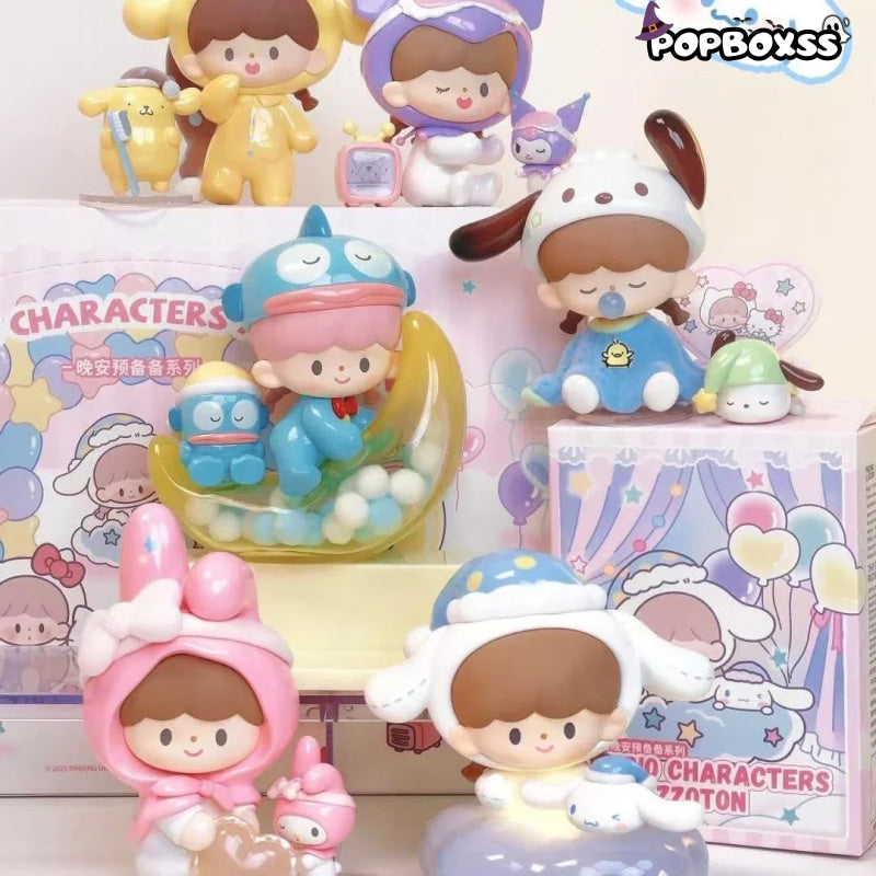 zZoton x Sanrio Preparation Before Bedtime Series Figures. Blind Box - POP BOX