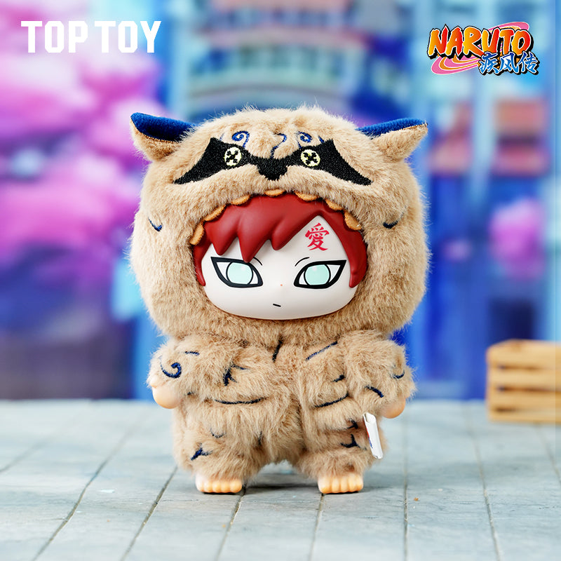 TOPTOY Naruto Shippuden Cute Beast Party Series Vinyl Plush Naruto Kakashi Uchi Blind Box - POPBOXSS
