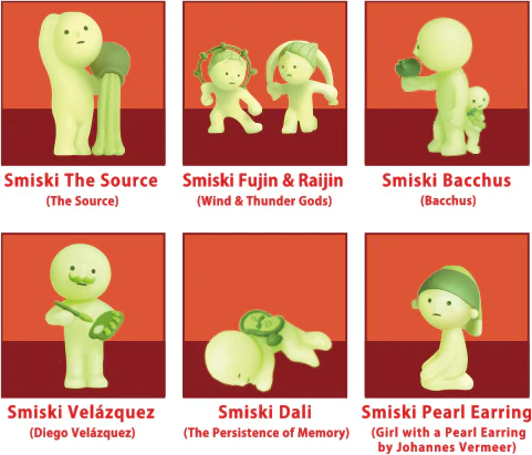 SMISKI Museum Series blind box - POPBOXSS