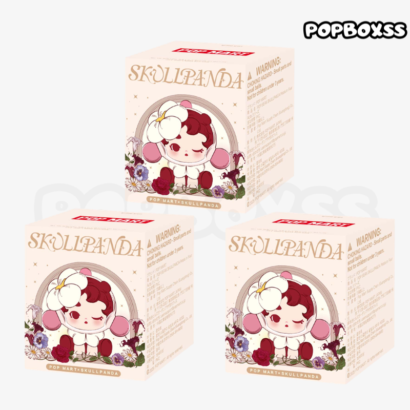 POP BEAN SKULLPANDA Petals in Four Acts Series - POPBOXSS