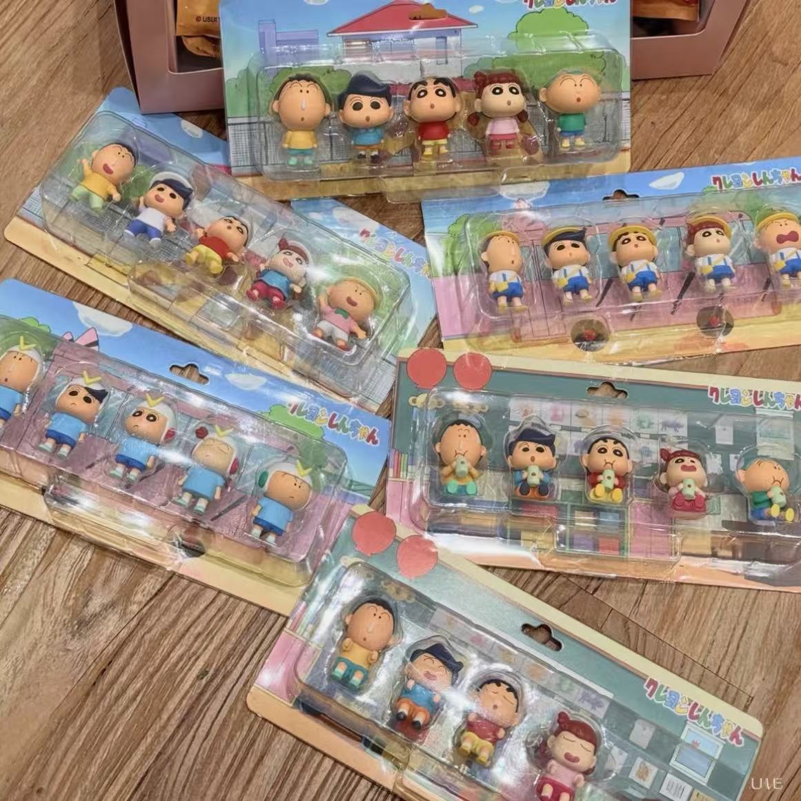 Crayon Shin-chan The five-person team mobilized blind box - POPBOXSS