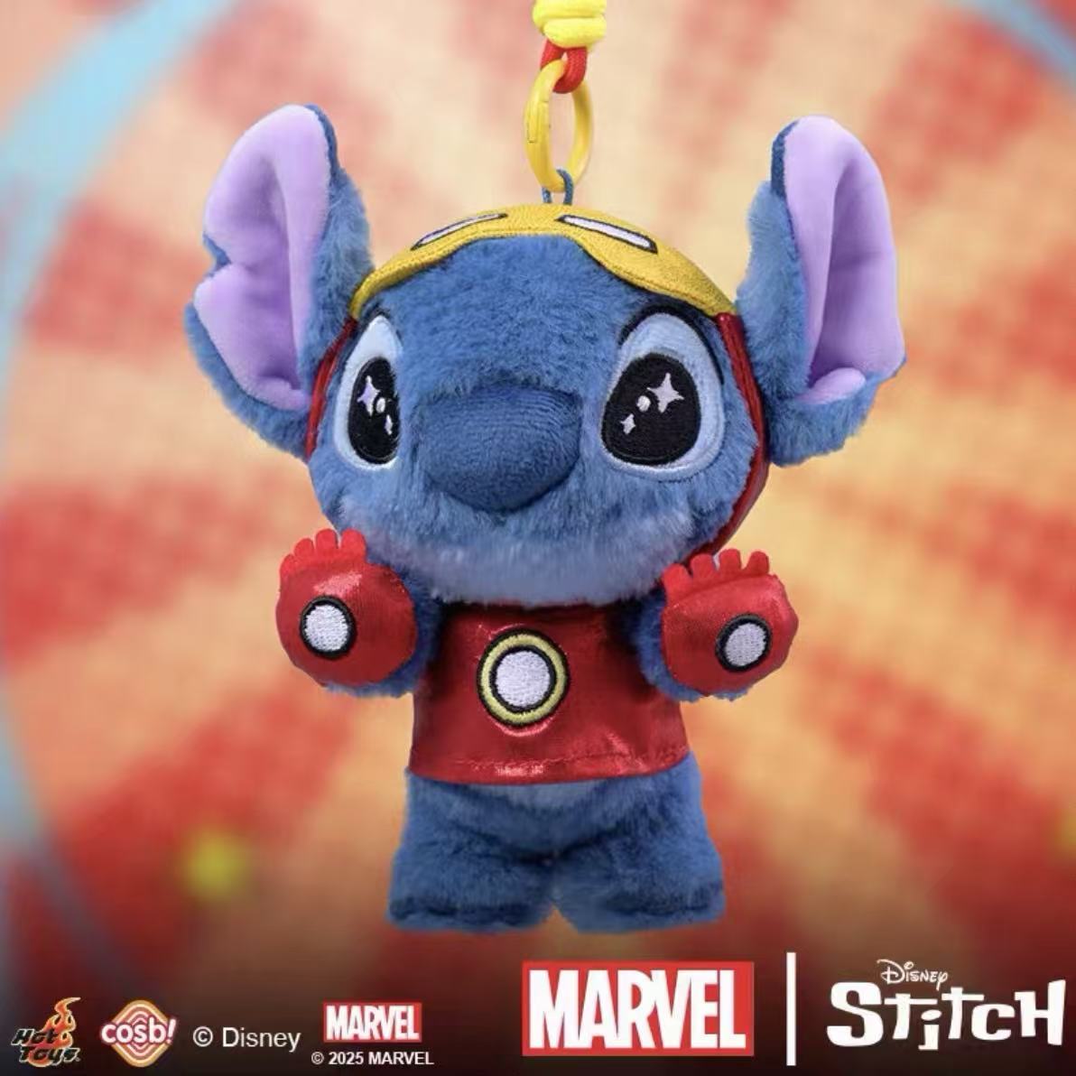 HOT TOYSP COSBI MARVEL X Stitch Vinyl plush pendant blind box - POPBOXSS
