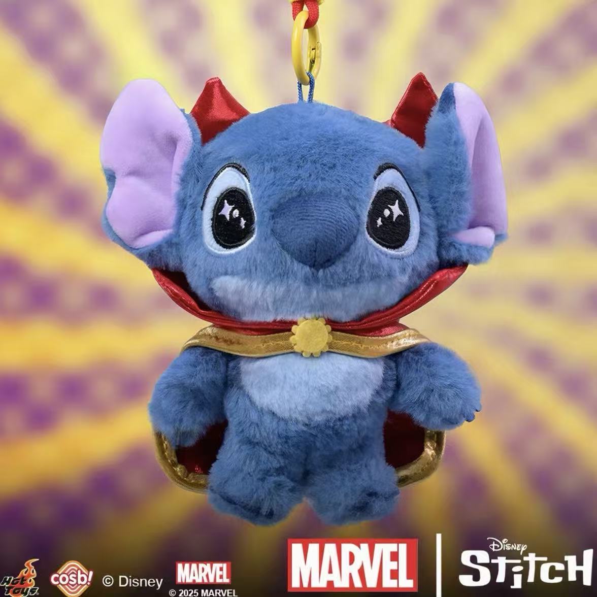 HOT TOYSP COSBI MARVEL X Stitch Vinyl plush pendant blind box - POPBOXSS