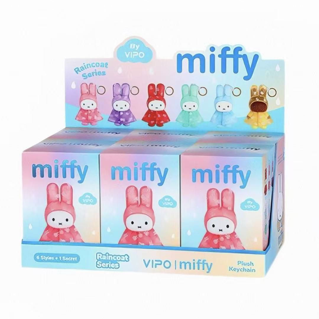 Miffy Raincoat Series Plush Pendant Blind Box (PRE ORDER) - POPBOXSS