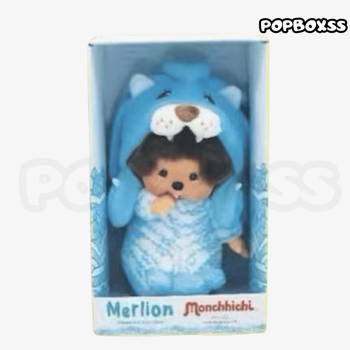 Monchichi Merlion Vinyl and plush hanging charm Singapore Exclusive（PRE ORDER） - POPBOXSS