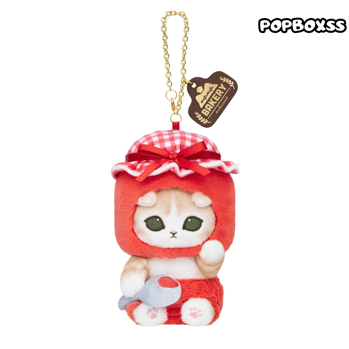 mofusand Mofumofu Bakery Baker Cat Mascot Keychain(PRE-ORDER) - POPBOXSS
