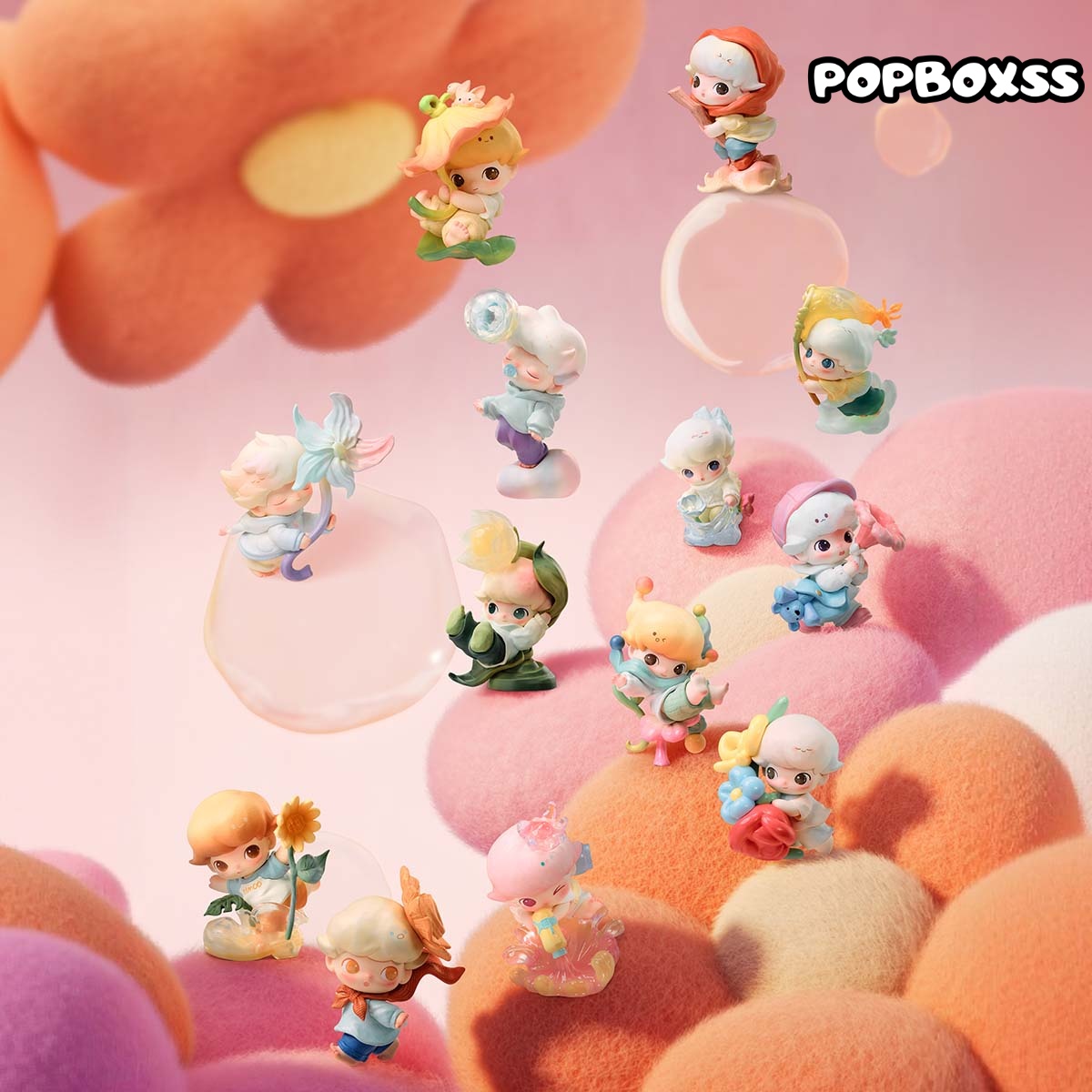 DIMOO Moments in Bloom Series Figures - POPBOXSS
