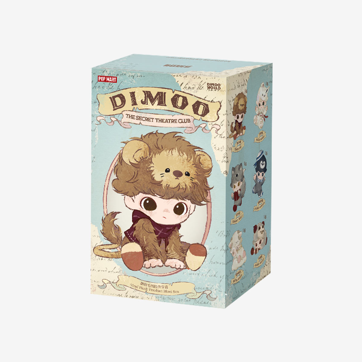 DIMOO The Secret Theatre Club Series - Vinyl Plush Pendant Blind Box - POPBOXSS