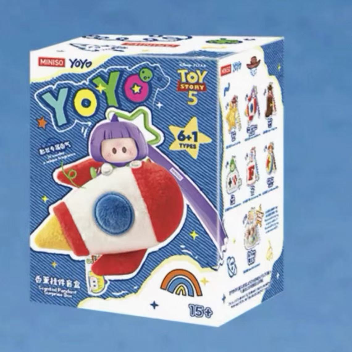 YOYO x DSN Toy Story 5 With You Series Vinyl Plush Pendant Blind Box - POPBOXSS