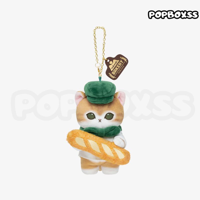 mofusand Mofumofu Bakery Baker Cat Mascot Keychain(PRE-ORDER) - POPBOXSS