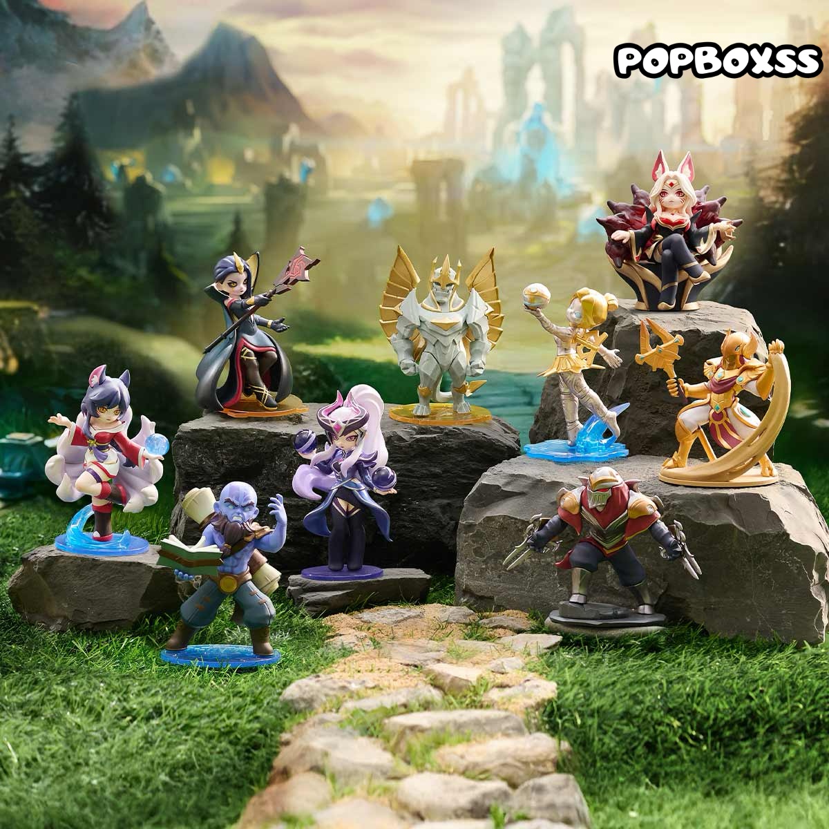 League of Legends Midlane Icons Series Figures - POPBOXSS