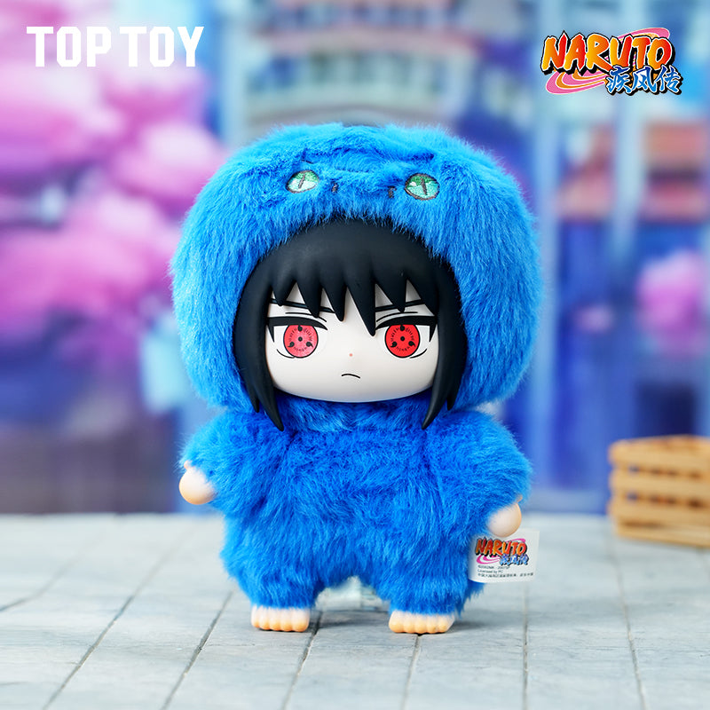 TOPTOY Naruto Shippuden Cute Beast Party Series Vinyl Plush Naruto Kakashi Uchi Blind Box - POPBOXSS