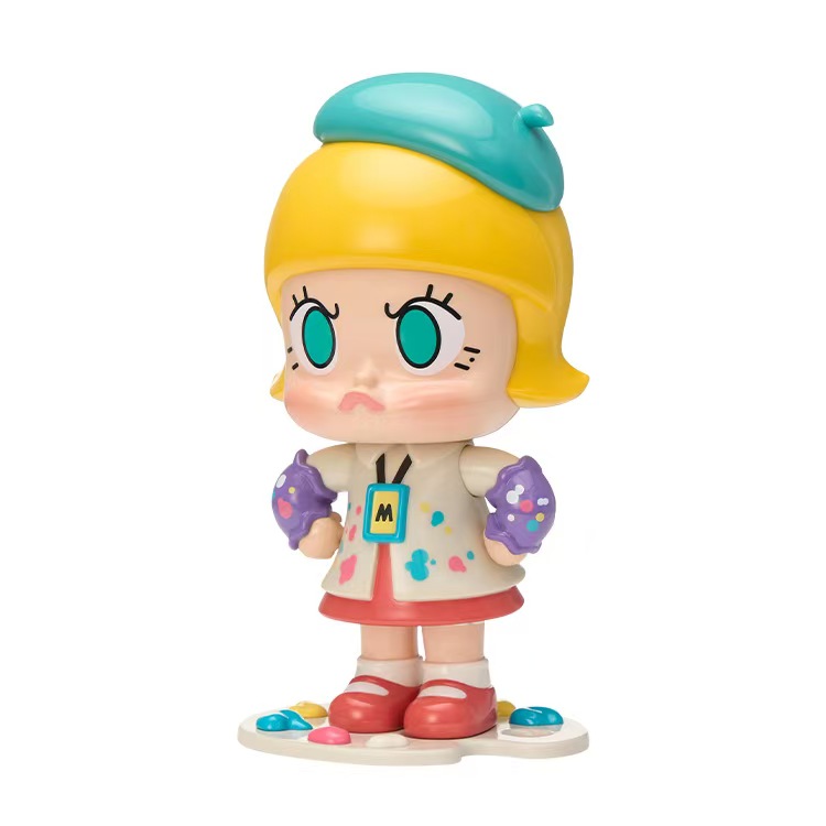 POPMART ANGRY MOLLY 20th Anniversary  Exhibition Limited figurines - POPBOXSS
