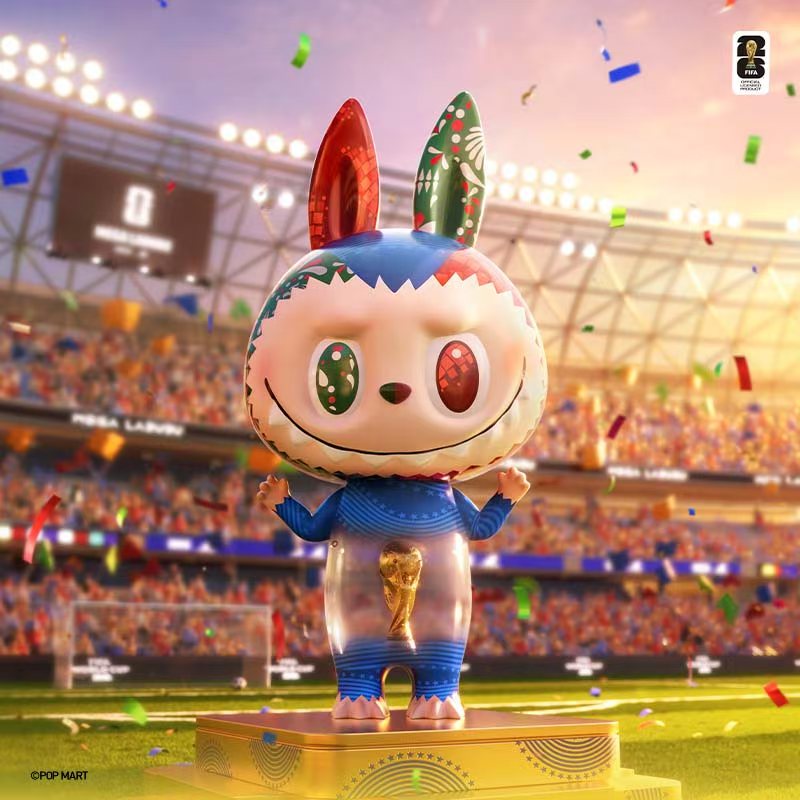 POPMART The Monster MEGA LABUBU World Cup 400% figurines（PRE ORDER） - POPBOXSS