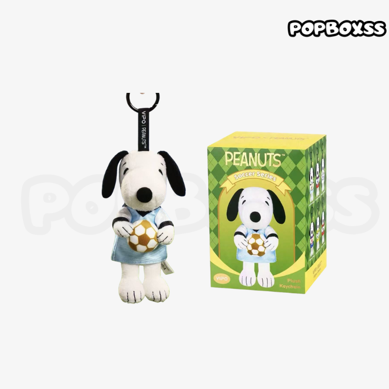 VIPO × PEANUTS Snoopy Football Series Plush Pendant Blind Box - POPBOXSS