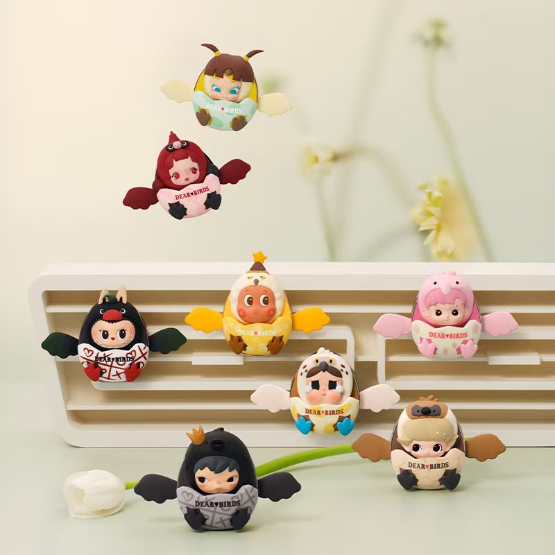 POP MART Dear Birds Series Car fragrance Blind Box - - POPBOXSS