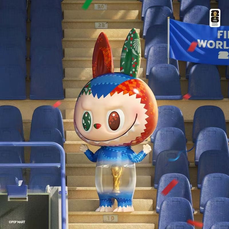 POPMART The Monster MEGA LABUBU World Cup 400% figurines（PRE ORDER） - POPBOXSS