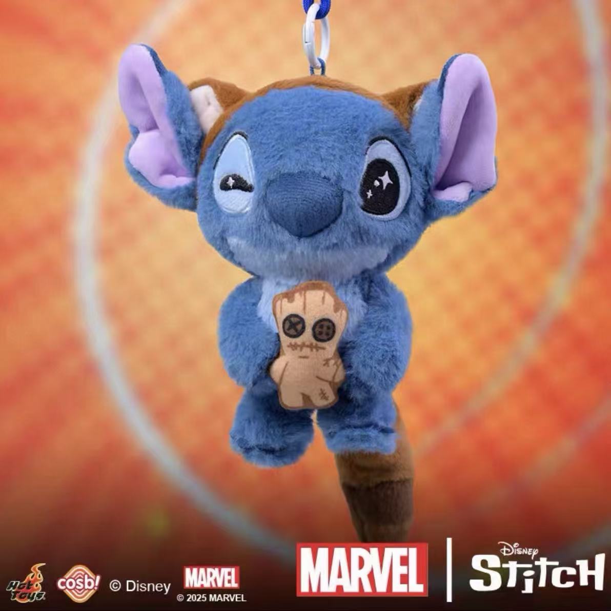 HOT TOYSP COSBI MARVEL X Stitch Vinyl plush pendant blind box - POPBOXSS