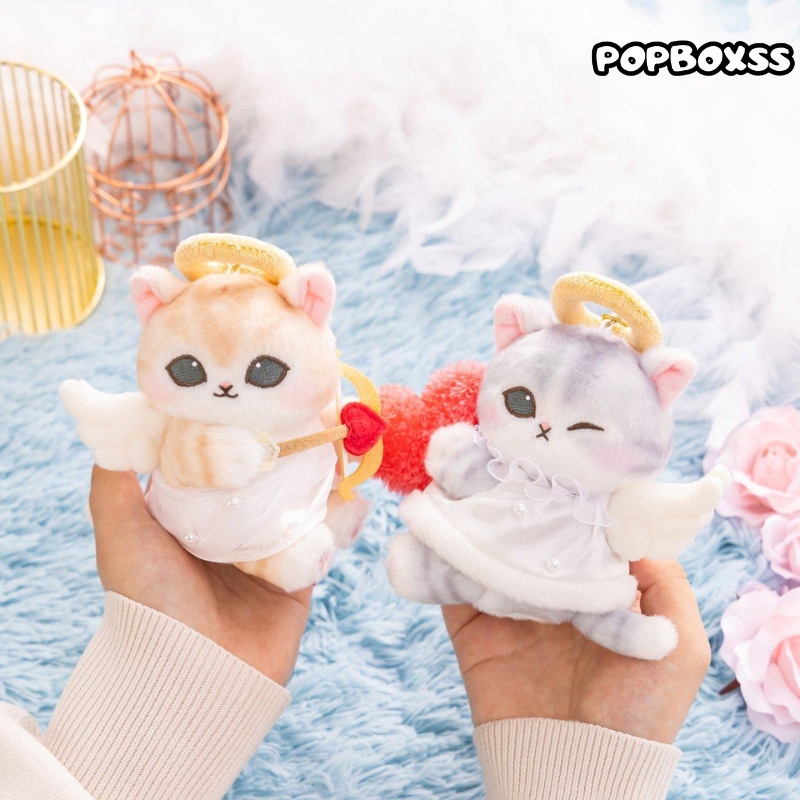 Mofusand Cupid And Angel Cat Series Plush Pendant - POPBOXSS